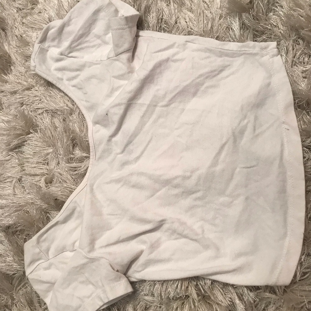 Brandy Melville white crop